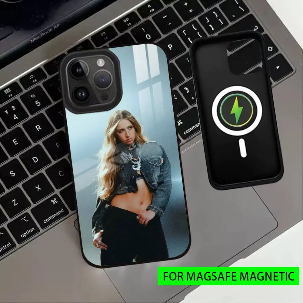 Фото Чехол для телефона Singer T-TATE M-McRae-es для iPhone 17,16,15,14,13,12,11 Plus, Pro Magnetic с беспроводной зарядкой Magsafe №2