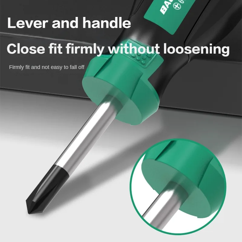 Портативная Мини-отвертка BaoLian Нескользящая Изолирующая Ручка