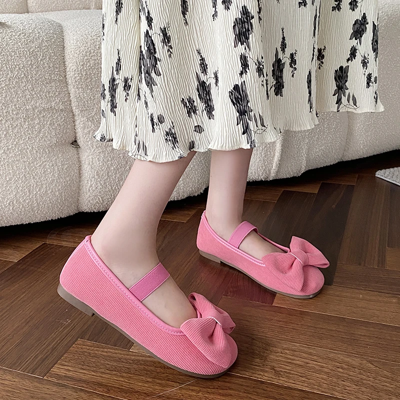 

Mary Jane Shoes Round Head Women's Flat Shoes Bow Fashion Comfortable Flats Spring and Autumn Flats Matching Styles Woman Shoes