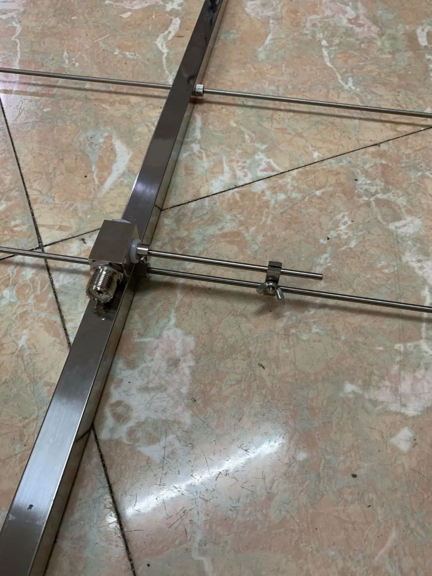 5elements VHF144M amateur radio yagi antenna 8dBi VHF 145M repeater staton yagi antenna SO239 146M stainles steel  144-146M
