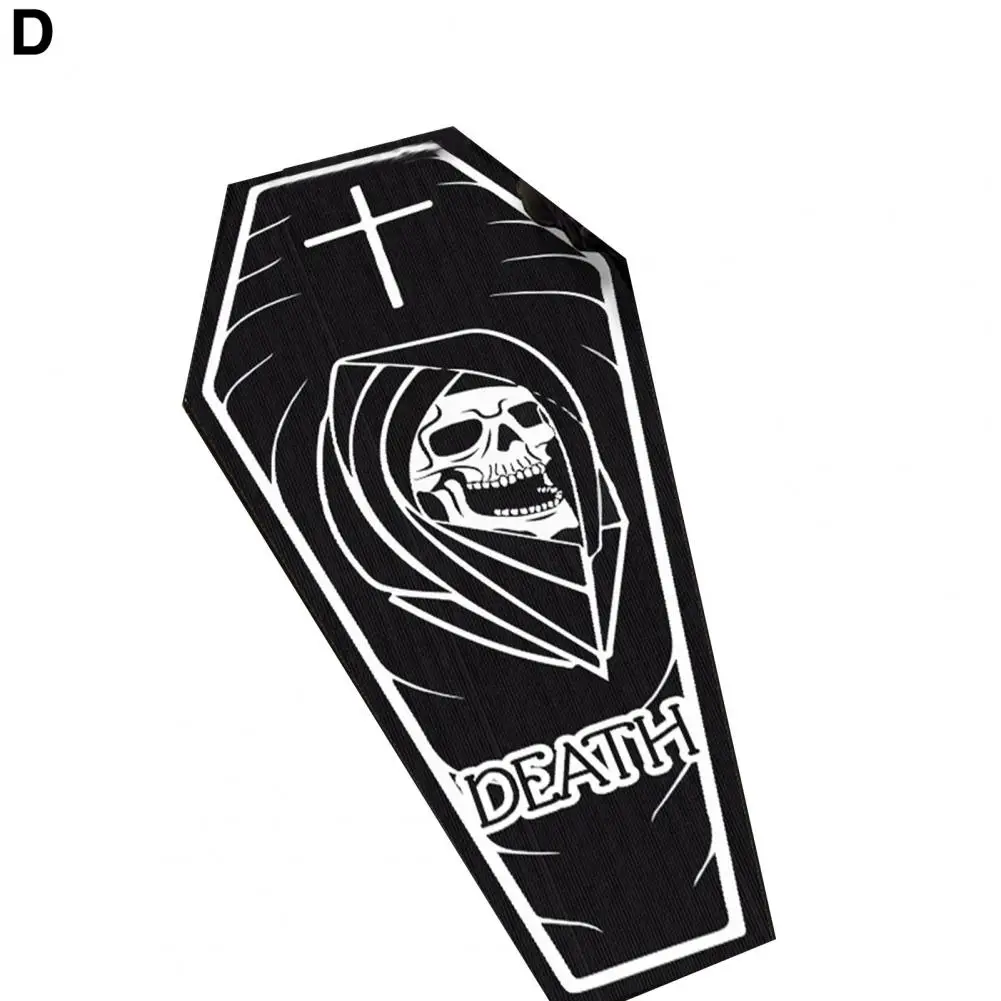 

Halloween Carpet Festive Halloween Themed Rugs Soft Absorbent Decorative Mats for Home Bedroom Room Cloakroom Skull Bath Mat