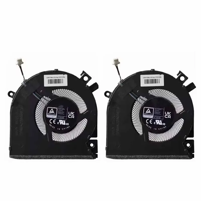 Новый вентилятор охлаждения процессора и графического для HP 8 15-FA FB TPN-Q278-Q279 N17903-001