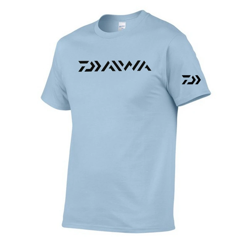 

Men's Summer Short Sleeve Daiwa Fishing T-shirt Breathable Quick Dry Daiwa Fishing Tee Gamakatsu Outdoor Sport Fishing Clothes
