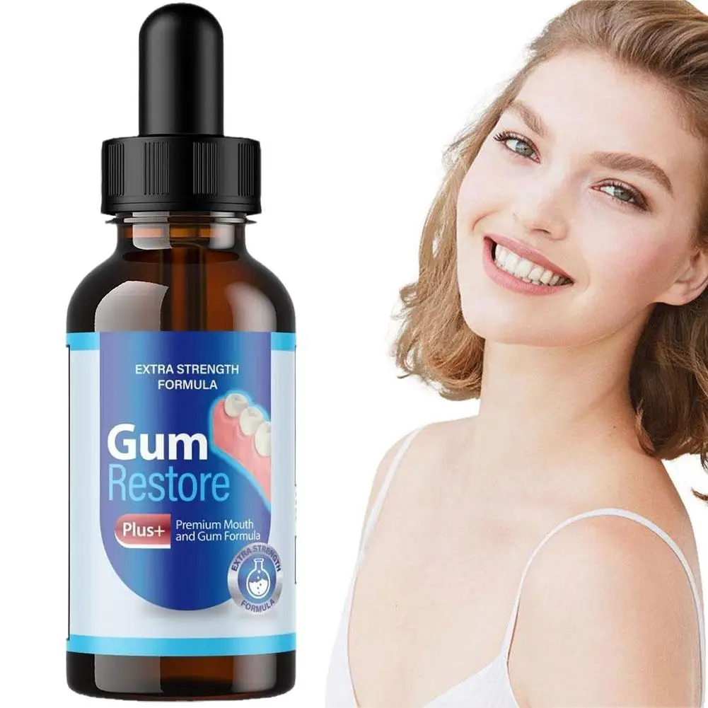 

30ml Gum Restore Liquid Drops Strengthen Gums Repair Reduce Oral Care Gum Damage And Discomfort Regrowth Gum Inflammation L Y8B8