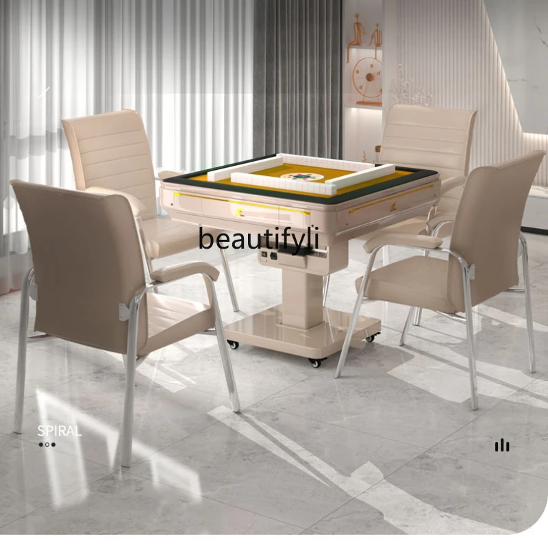 Большая машина для Маджонга автоматическая Sichuan складная домашняя настольная с