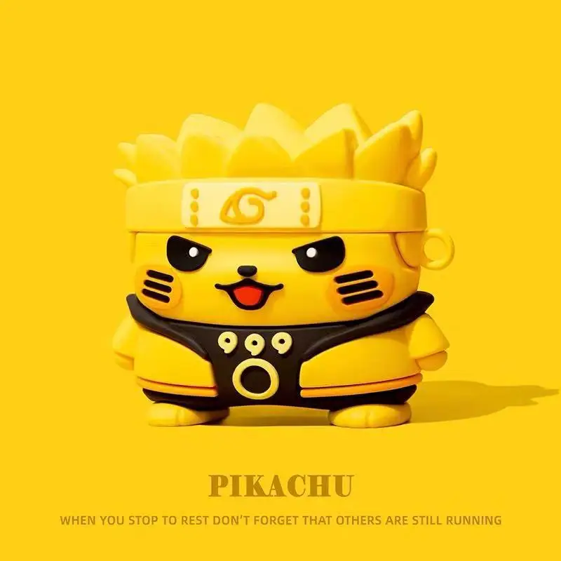 Фото Чехол для Airpods Pro 3, Pokemon Gengar Batman Devil Fruit 3D аниме, силиконовый противоударный чехол для наушников Airpods Pro 3, чехол №4