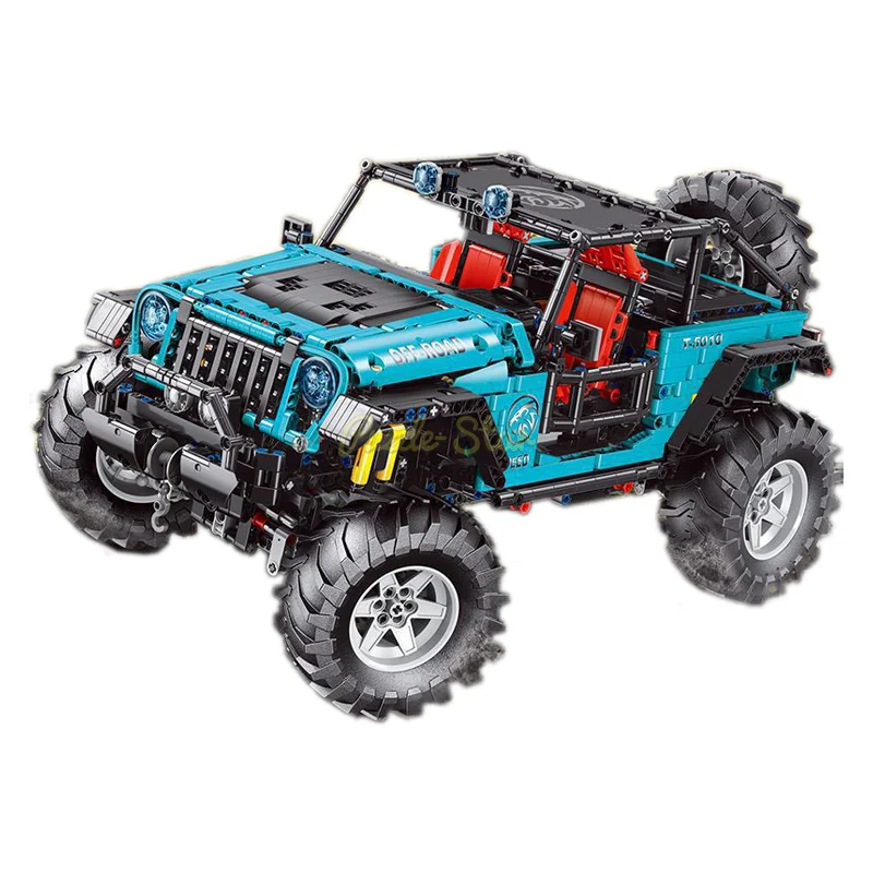 

Высокотехнологичная модель внедорожника Wrangler Trailcat T5010 MOC, строительные блоки, технический набор, игрушки, рождественский подарок для детей, ...