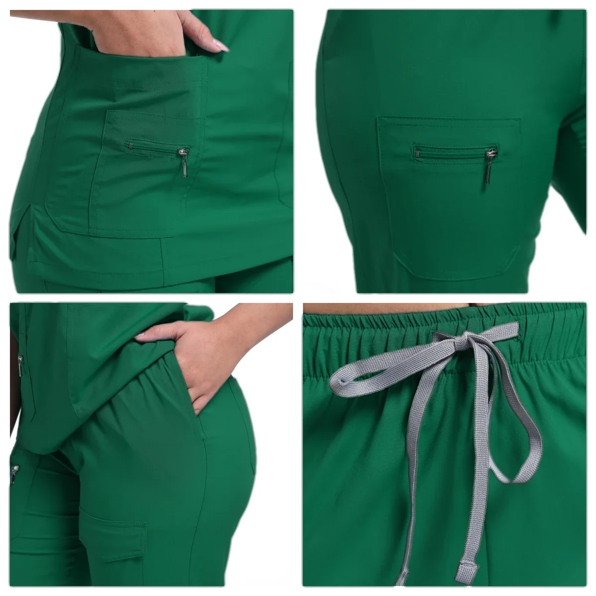 Новая хирургическая форма женские скрабы рабочая одежда Medico комплекты из топа и