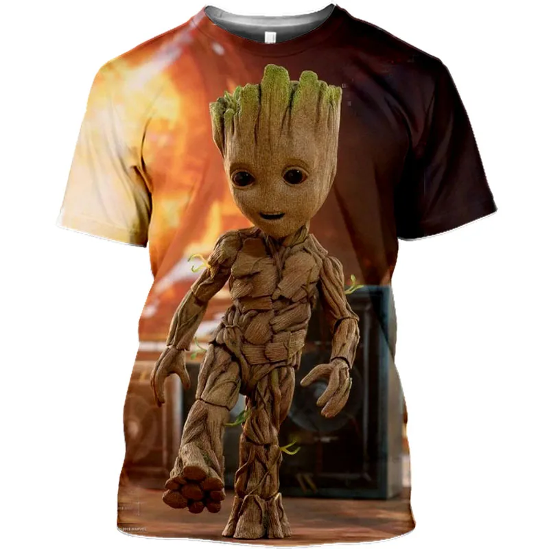 Футболка детская с супергероями из фильма стражи Галактики Топ и футболка 3D