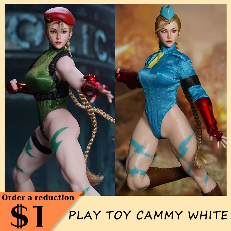 Фото В наличии игровая игрушка Cammy White Фигурка Модель Street Fighter Fighting Female Warrior P020 Ab 1/6 Коллекционная фигурка Игрушка в подарок №1