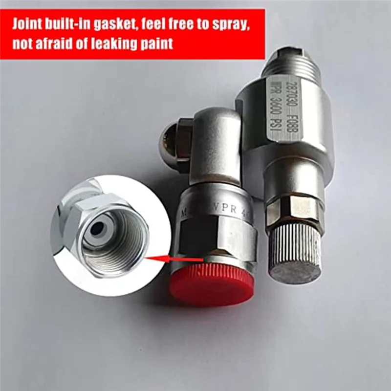 287030 Чистый запорный клапан удлинитель безвоздушной краски под давлением против