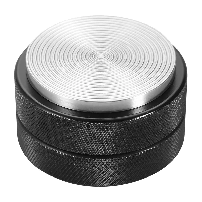 

51Mm Stainless Steel Coffee Tamper Base Coffee Bean Powder Press Tool,Black (Thread Base)