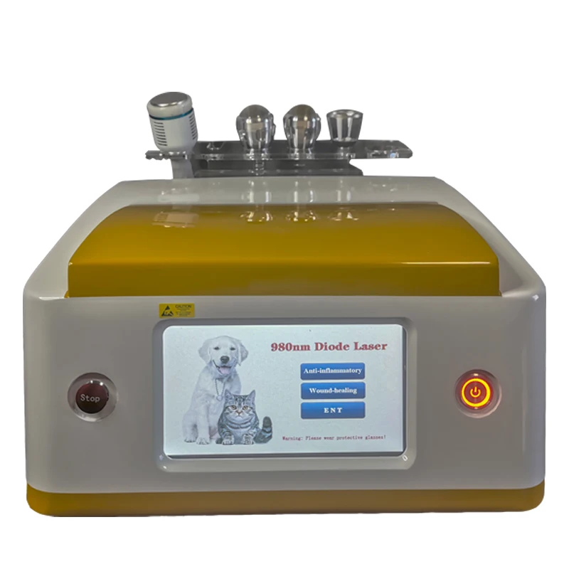 

980nm Diode Laser Animal Pain Relief Pain Treatment Therapy Veterinary Instrument Animals Veterinary Laser Therapy Machine
