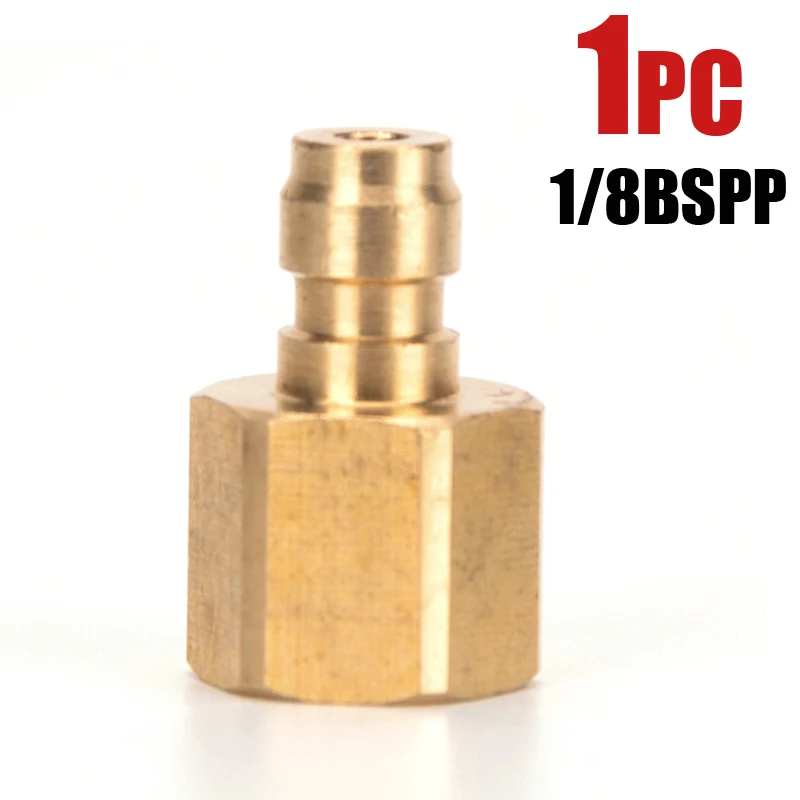 

1 шт. 1/8BSPP медные быстроразъемные соединительные фитинги 1/8NPT M10x1 резьба 8 мм быстроразъемное гнездо для воздушных насосов Запчасти и аксессуары