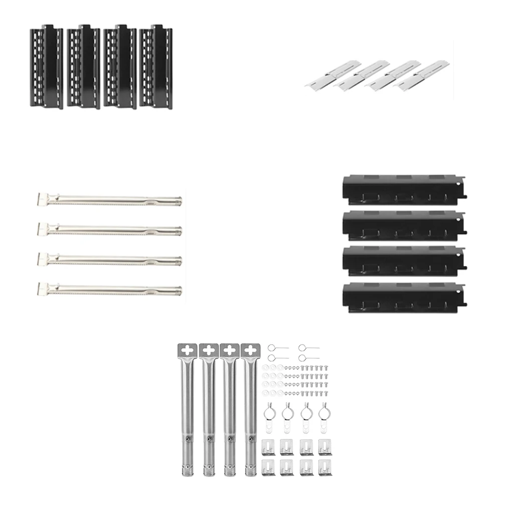 

Grill Tube Burner Adjustable Telescopic Easily Camping Tool BBQ Grilling Parts for Household Restaurant Replacement