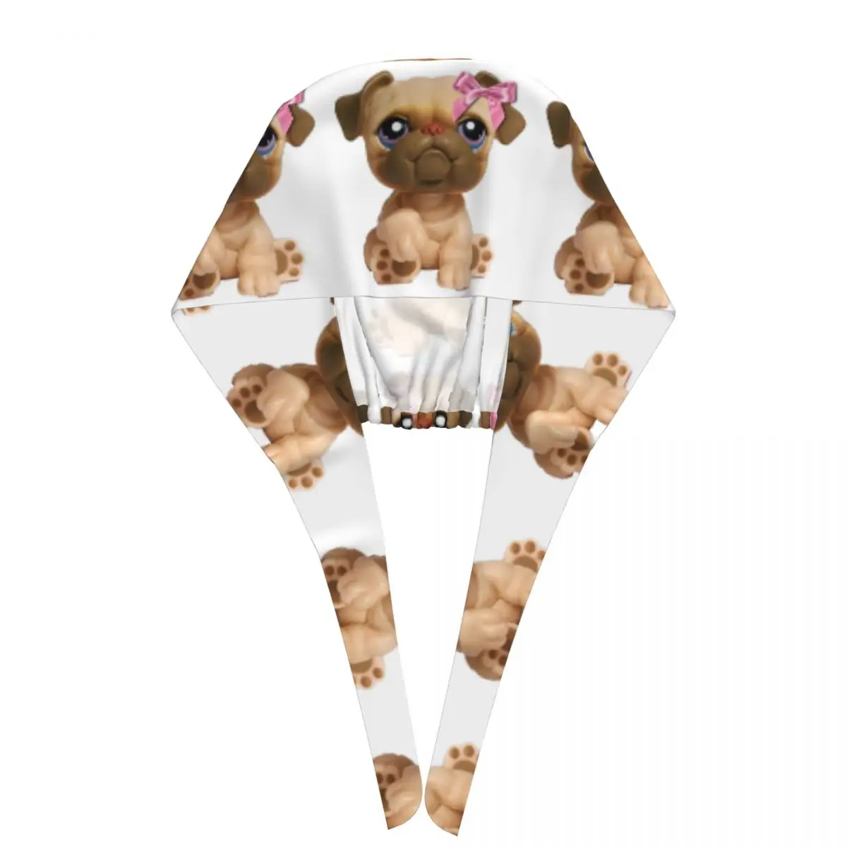 Фото Медицинская шапочка Coquette Littlest Pet Shop LPS Bulldog 451, регулируемая, для врачей, стоматологов, мужчин и женщин №4