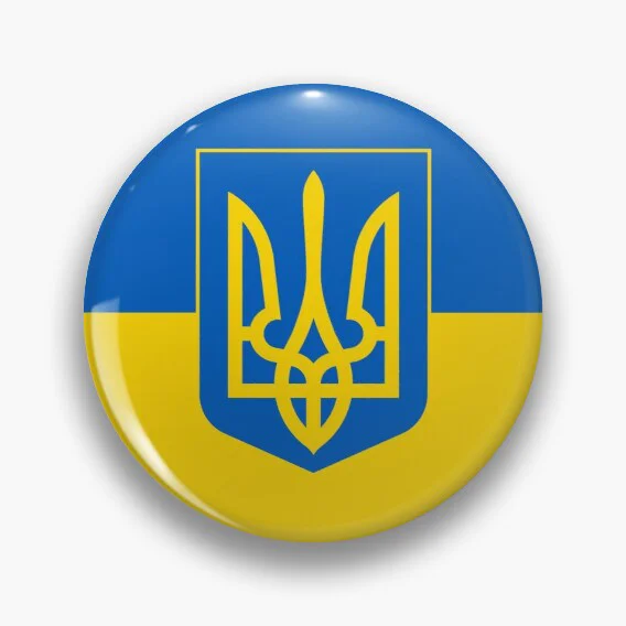 Украинские броши значок брошь Модный милый индивидуальный Воротник Аниме