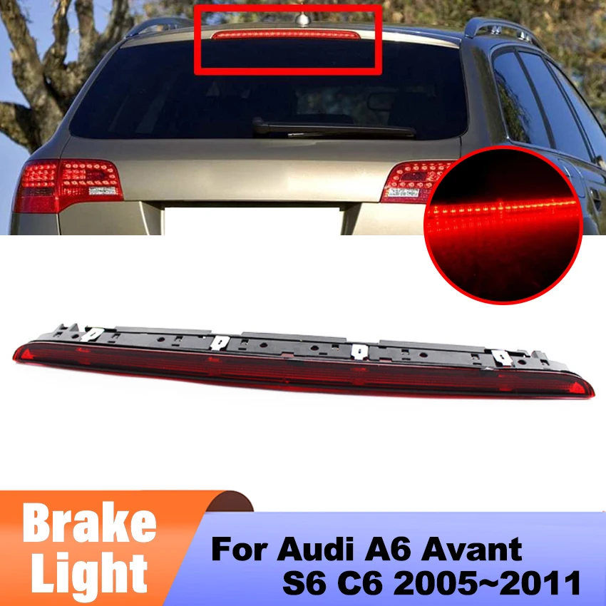 Красный светодиодный стоп-светильник для Audi A6 Avant S6 C6 2005 ~ 2009 2010 2011
