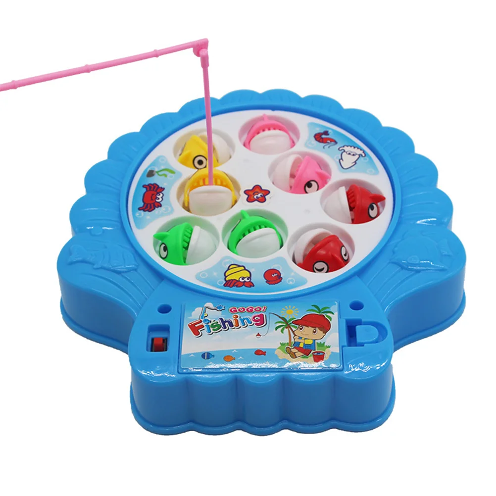 

1 Set Lovely Electric Fishing Game Playset Fish Toy Fishing Toy for Kids