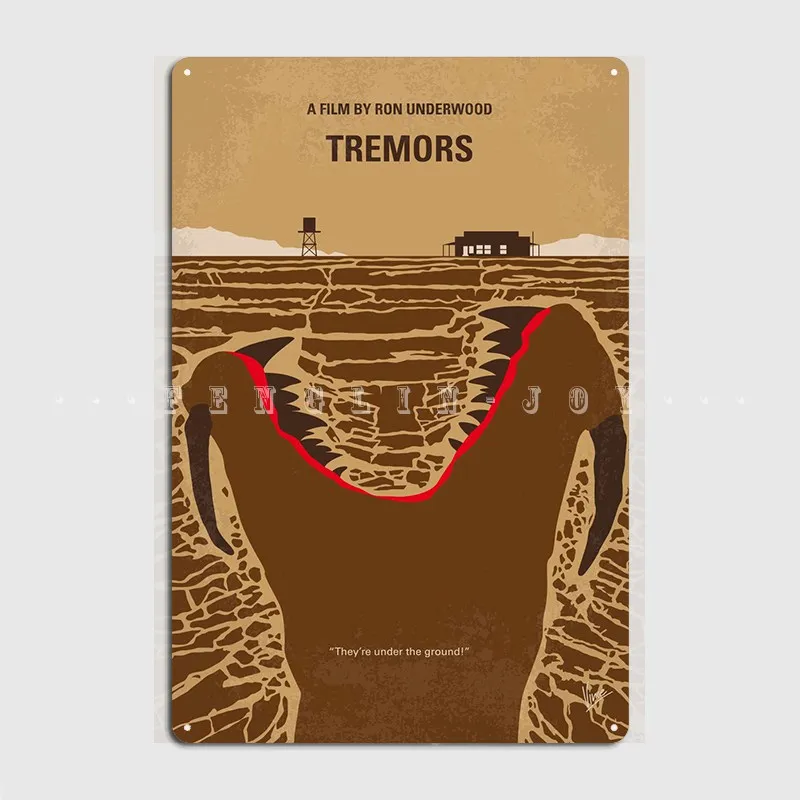 

Tremors Metal Sign Wall Cave Kitchen Printing Plaques Tin Sign Posters