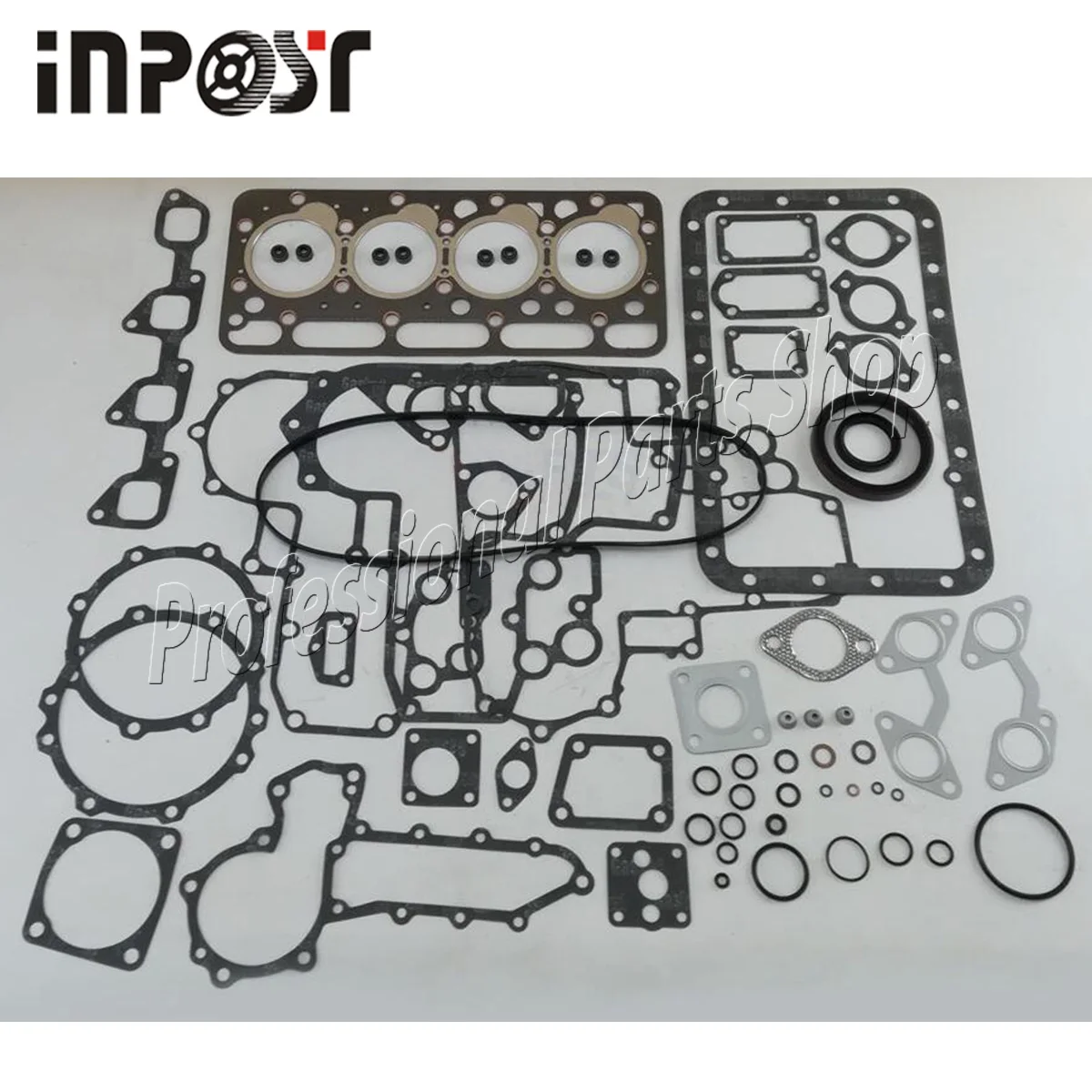 

V1512 Full Overhaul Gasket kit For Kubota Engine L1-295 Tractor Upper Lower Set