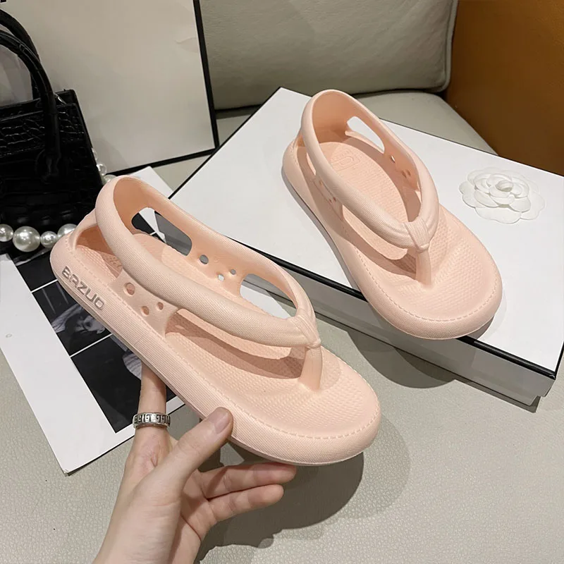 Летние Новые сандалии шлепанцы для путешествий повседневные пляжные улицы