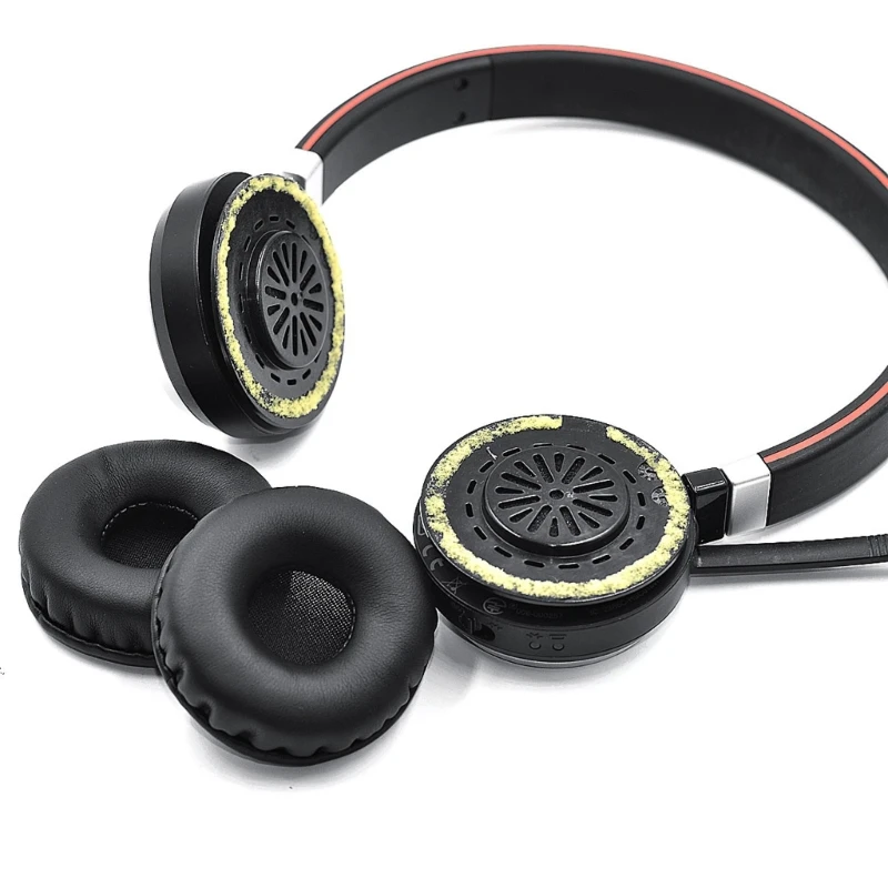 

Soft Ear Pads Cushions for Evolve 20 20se Headsets Earpads Sleeves Accessories Drop Shipping