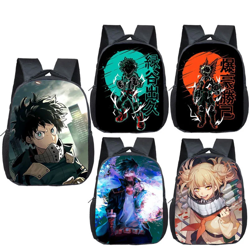 

Anime Boku no Hero Academia Mini Backpack Teenage Student School Bags Izuku Midoriya Bakugou Katsuki My Hero Academia Backpack