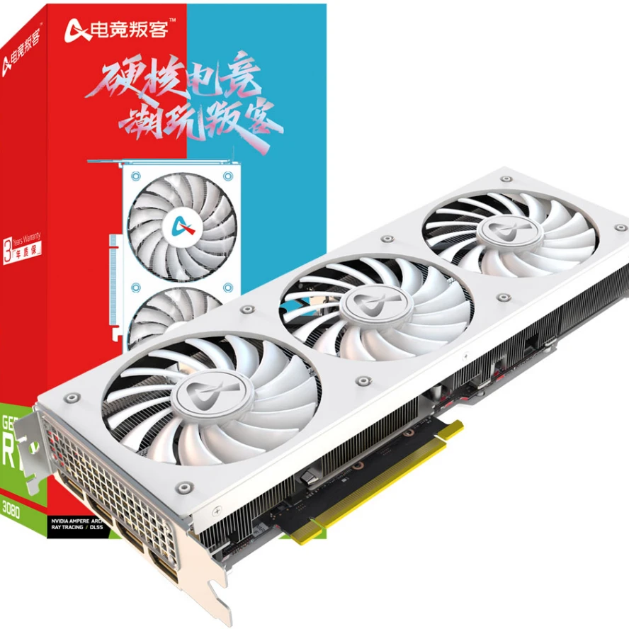 

Графическая карта RTX 3080 10G X3w LHR с блокировкой мощности