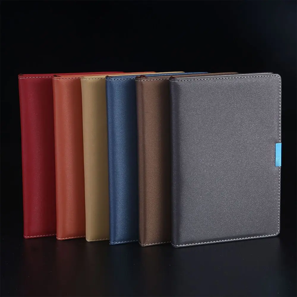 

Leather Meeting Minutes Metal Buckle Meticulous Suture Business Notebook Journal Book Student Stationery A5 Diary Book