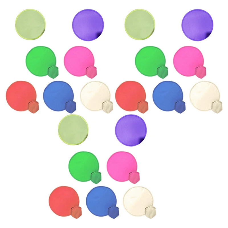 

HOT-3X Foldable Round Fan-Green