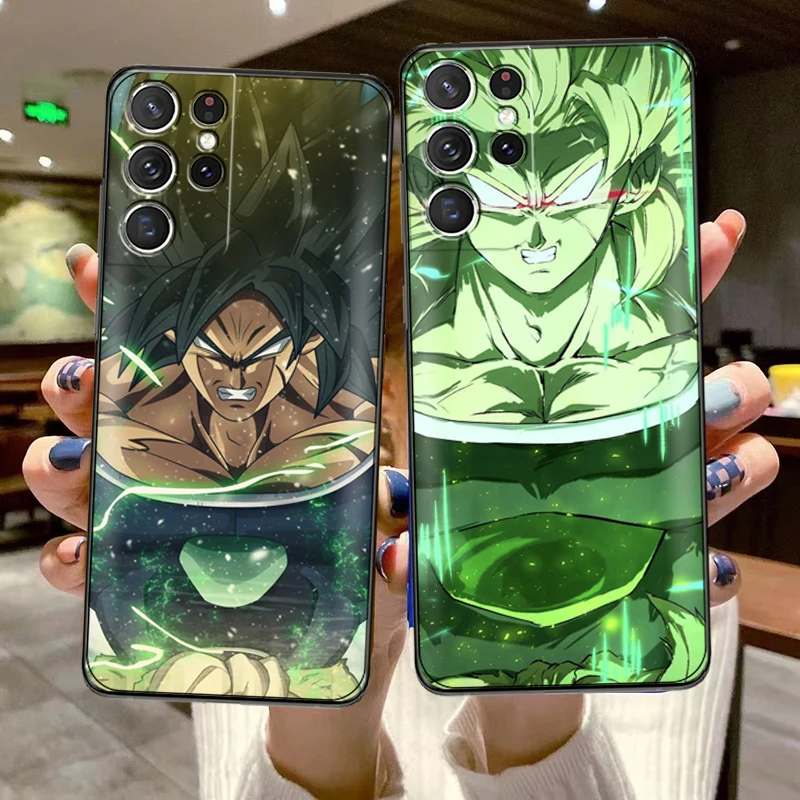 

Dragon Ball Phone Case For Samsung Galaxy S22 S21 S20 Ultra FE 5G S22 S10 10E S9 Plus Coque Funda Liquid Silicon Carcasa
