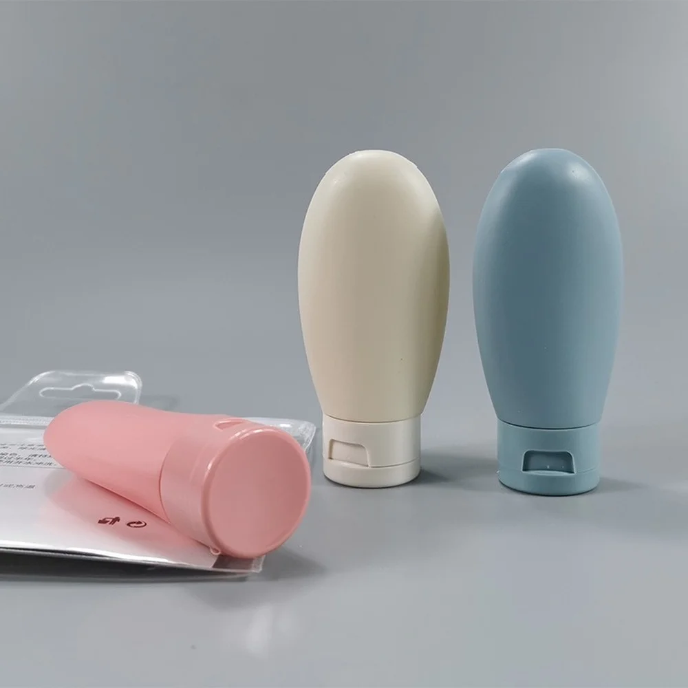 

60ml Set Nordic Syle Travel Refillable Bottle Kit Portable Essence Shampoo Shower Gel Bottles Container Can Carry on The Plane