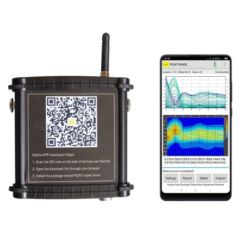 Tel닥 Móvil pqwt PQWT-M100 M200 M400 mapeo automático detembali para Voiidad subterránea 200m nneidad