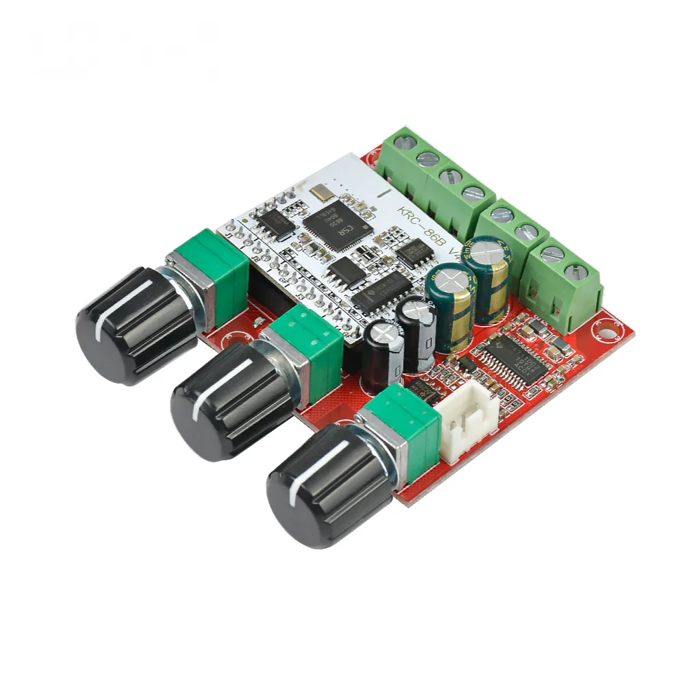 

AIYIMA TPA3110D2 Subwoofer Bluetooth Amplifier Board 2.1 Channel TPA3110 Active Digital Audio Amplifiers 15W*2+30W
