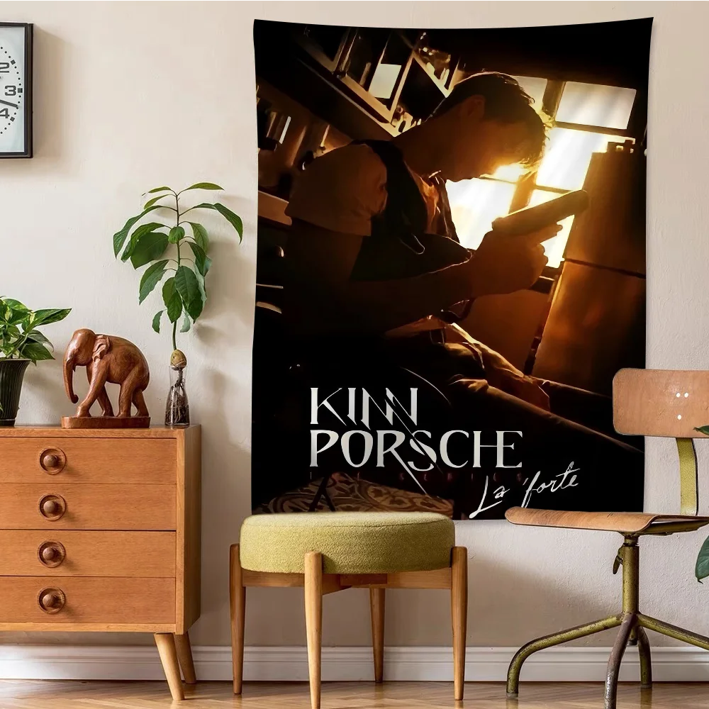 KinnPorsche The Series Colorful Tapestry Wall Hanging Bohemian Tapestries Mandala Sheets