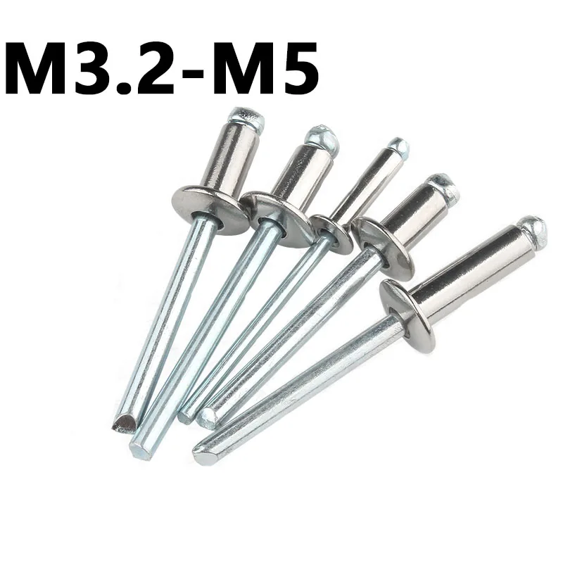 

304 заклепки из нержавеющей стали с круглой головкой M3.2M4 M5