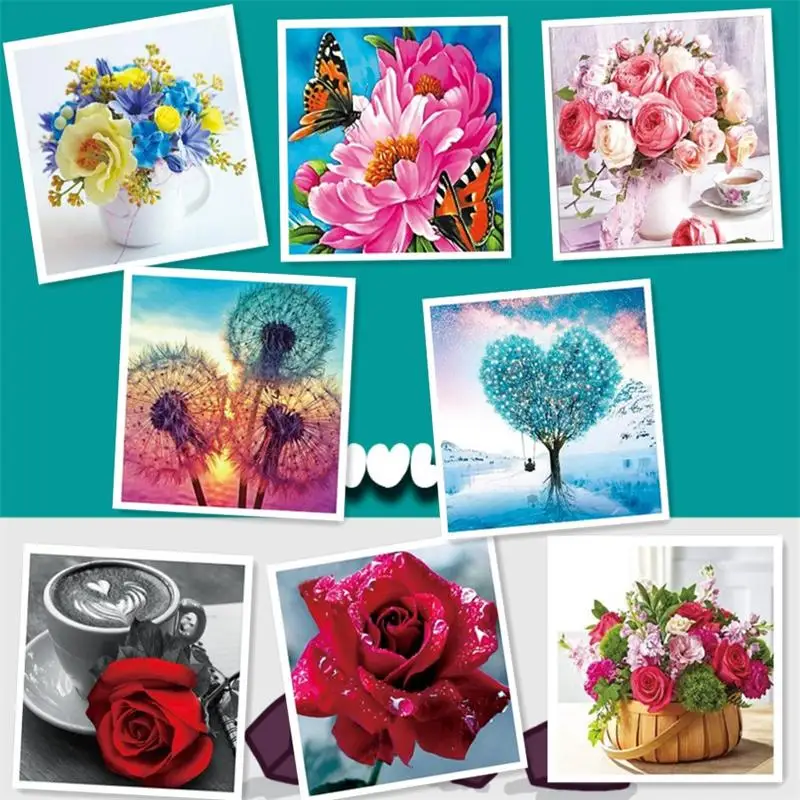 

2022 New Diamond painting, landscape, flowers, dandelion, living room, bedroom decoration, viscose drill cross stitch embroidery