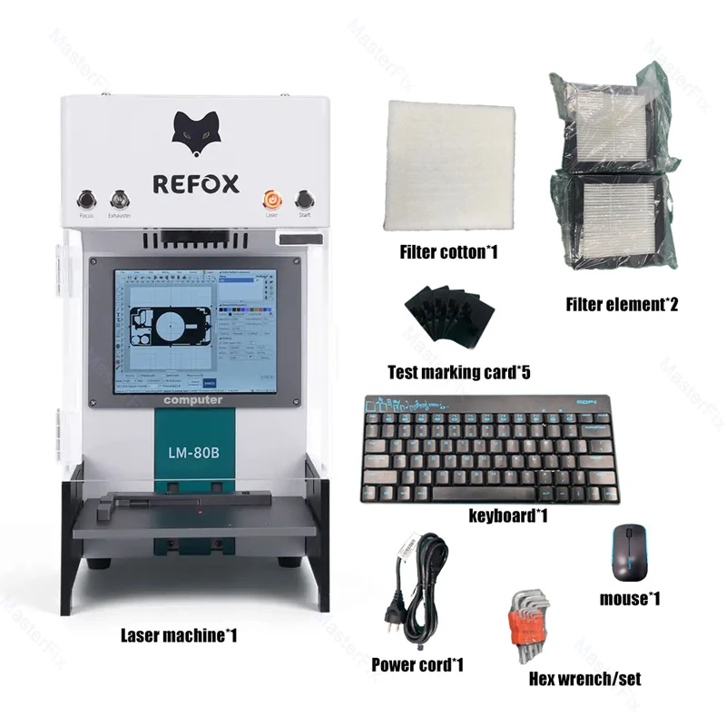 

Смарт-устройство для лазерной маркировки REFOX LM-80B/80E, 6 Вт, 20 Вт