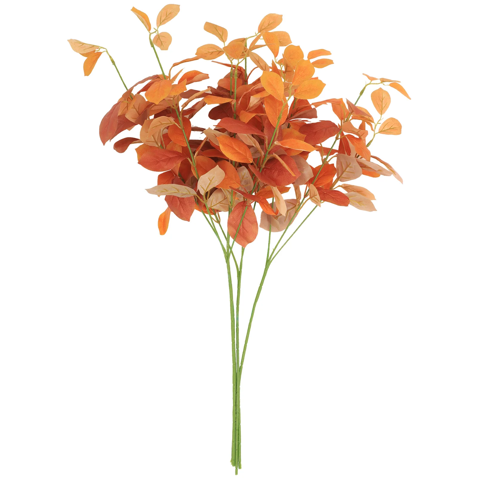 

Artificial Leaves Eucalyptus Stems Fall Branches Fake Stem Leafchristmas Autumn Greenery Filler Farmhouse Faux Flowers Floral