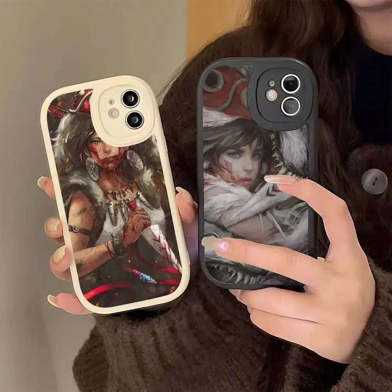 

Princess Mononoke Phone Case Hard Leather For iPhone 14 13 12 Mini 11 14 Pro Max Xs X Xr 7 8 Plus 6 6s