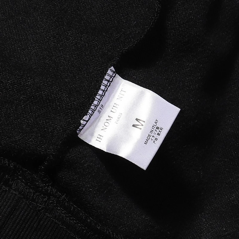 Осенняя модная толстовка с надписью IH NOM UH NIT Высококачественная Толстовка