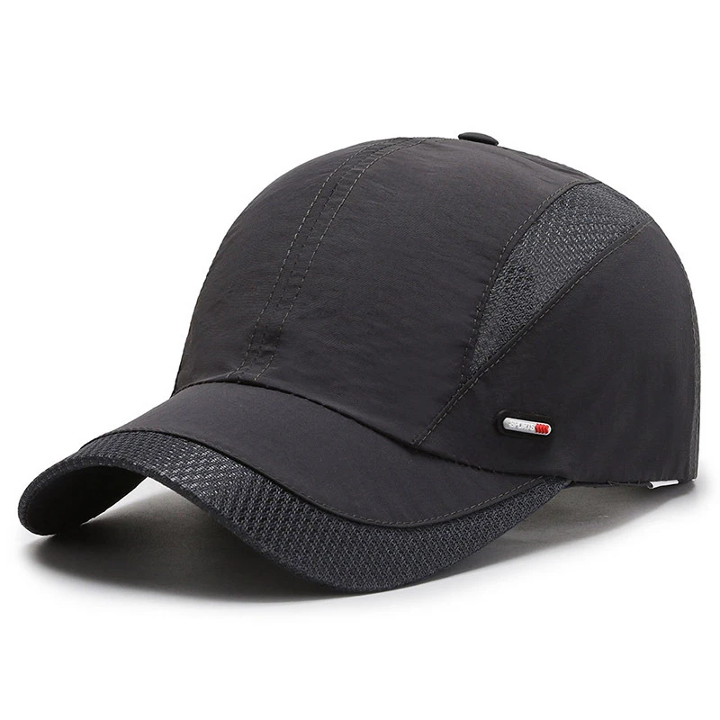 

New Spring Summer Men Baseball Caps Male Breathable Mesh Snapback Hats Black Sport Dad Fishing Hats Cap For Men Dropshipping