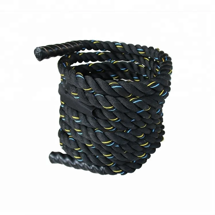 Боевая веревка для тренировок силовая в тренажерном зале