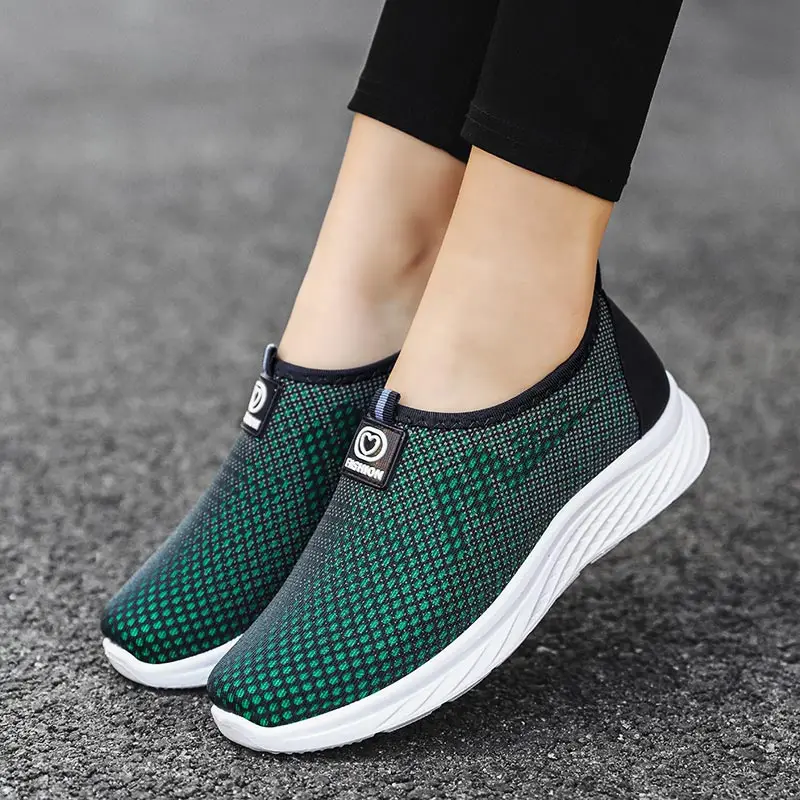 

Spring Sneakers Girl Tenisky Damske Woman Sport Sneakers High-Level Blue Running Shoes Women's Sports Shoes For Gym Basket
