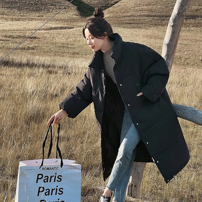 New Winter Coat for Women Parkas Jackets Long Cotton Padded Jacket Korean Fashion Warm Thick Women's Winter Jacket 2022