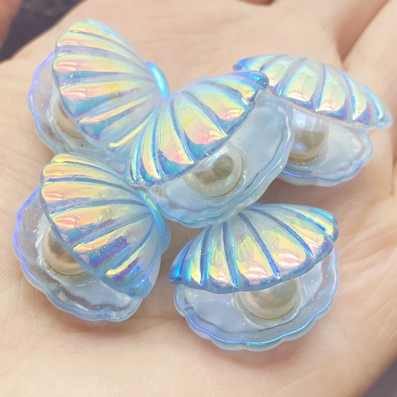 10 шт. разноцветные ракушки с жемчугом |