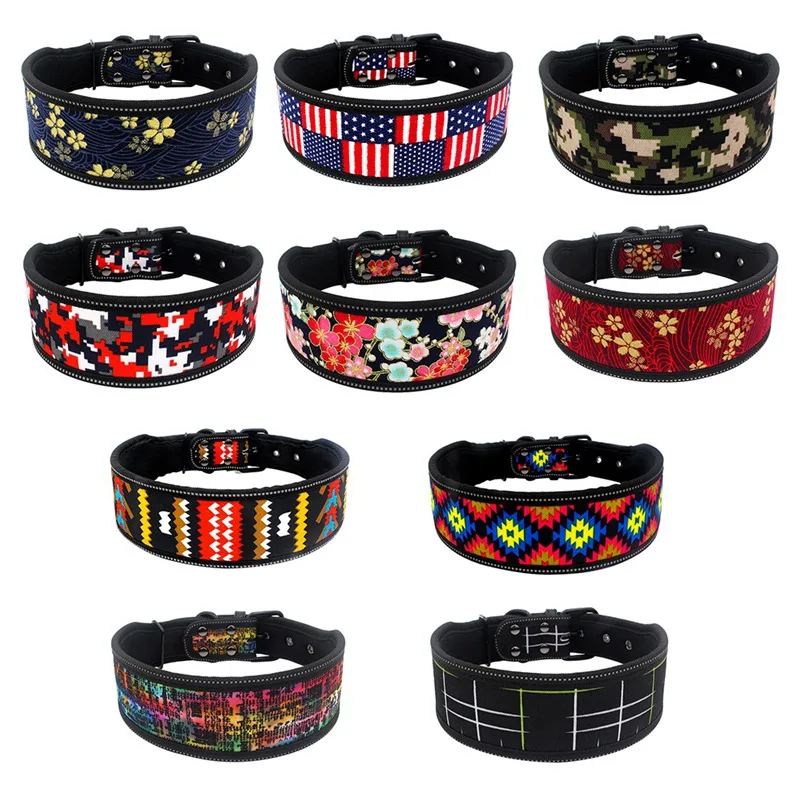 

Регулируемый ошейник из мягкого неопрена с быстроразъемной пряжкой