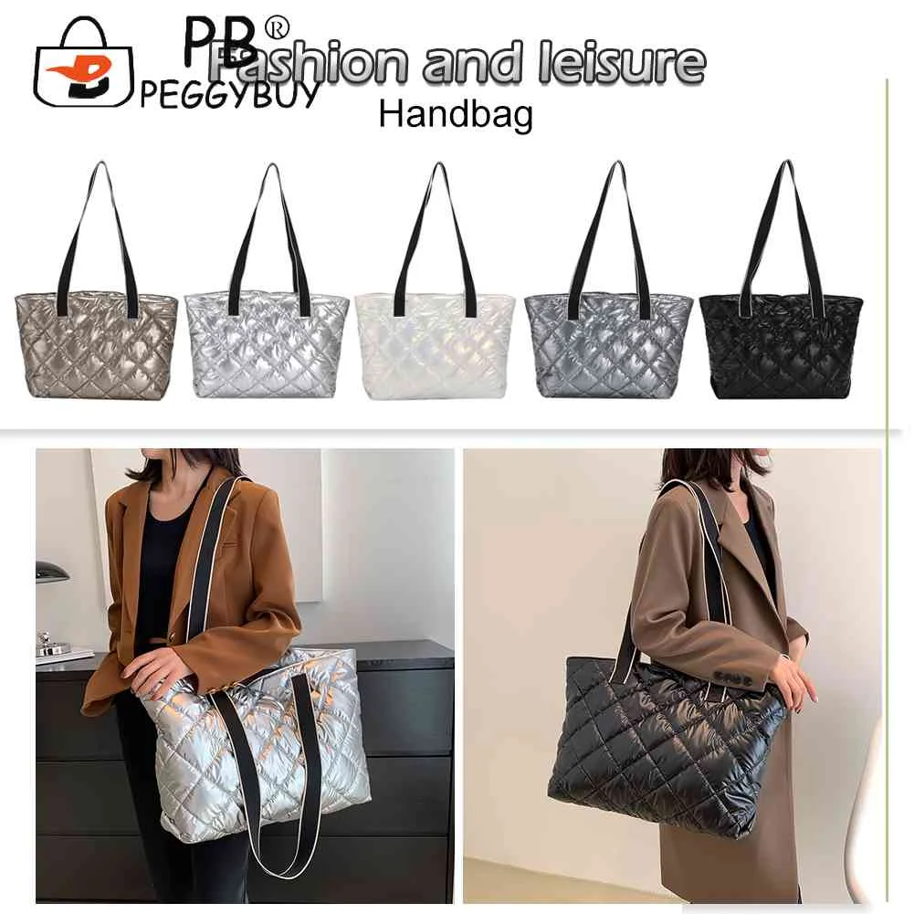 

Ромбовидная Сетчатая Сумка на плечо для женщин, Вместительная женская модная стеганая мягкая переносная легкая сумка для выходных и отпуск...