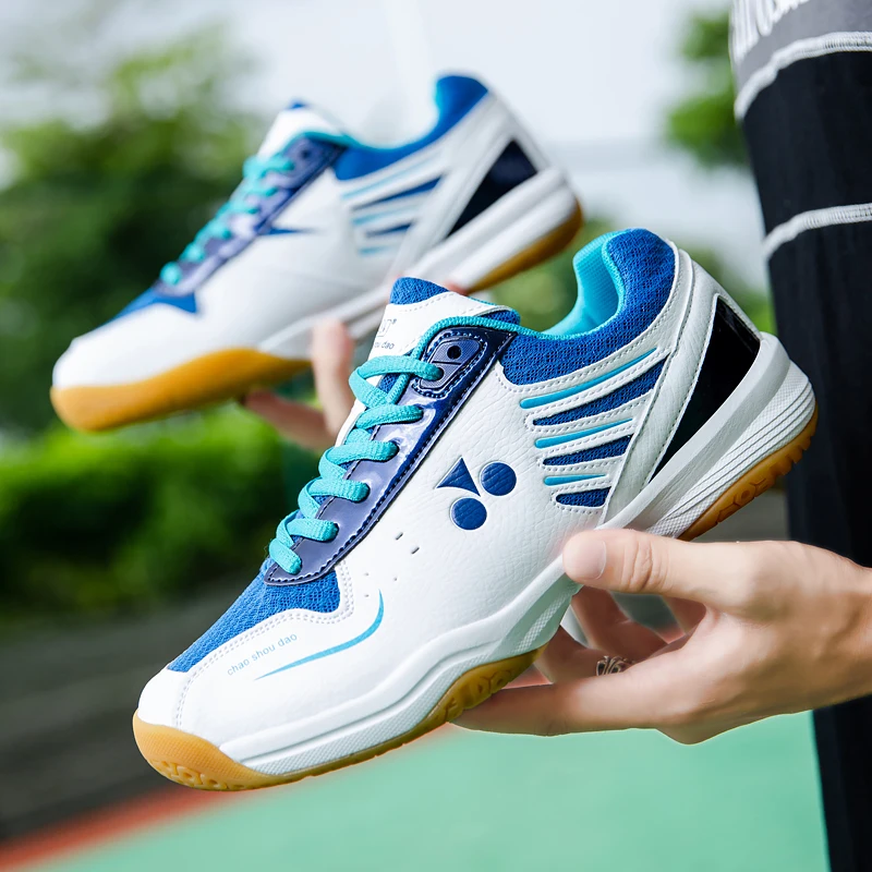 

Professional Men Training Tennis Sneakers Breathable Tennis Table Tennis Shoes Anti-slippery Badminton Shoe Man Women Tennis